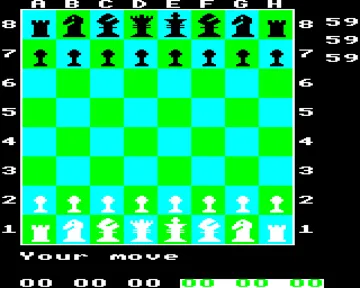 Chess v2.32 (1983)(Computer Concepts)[h TSTH] screen shot game playing